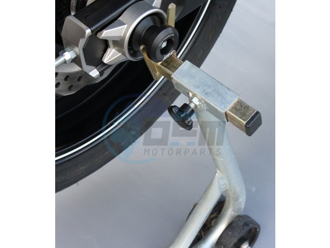 Product image: GSG-Mototechnik - HSKP-7-393 - Crash protector Rear wheel  Yamaha  XSR 700  0