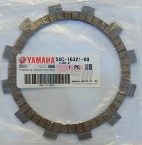 Product image: Yamaha - 5XC163210000 - PLATE, FRICTION 