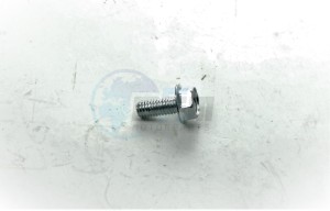 Product image: Gilera - 833722 - Screw w/ flange M6x14 