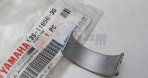 Product image: Yamaha - 13S116563000 - PLANE BEARING, CONNECTING ROD 