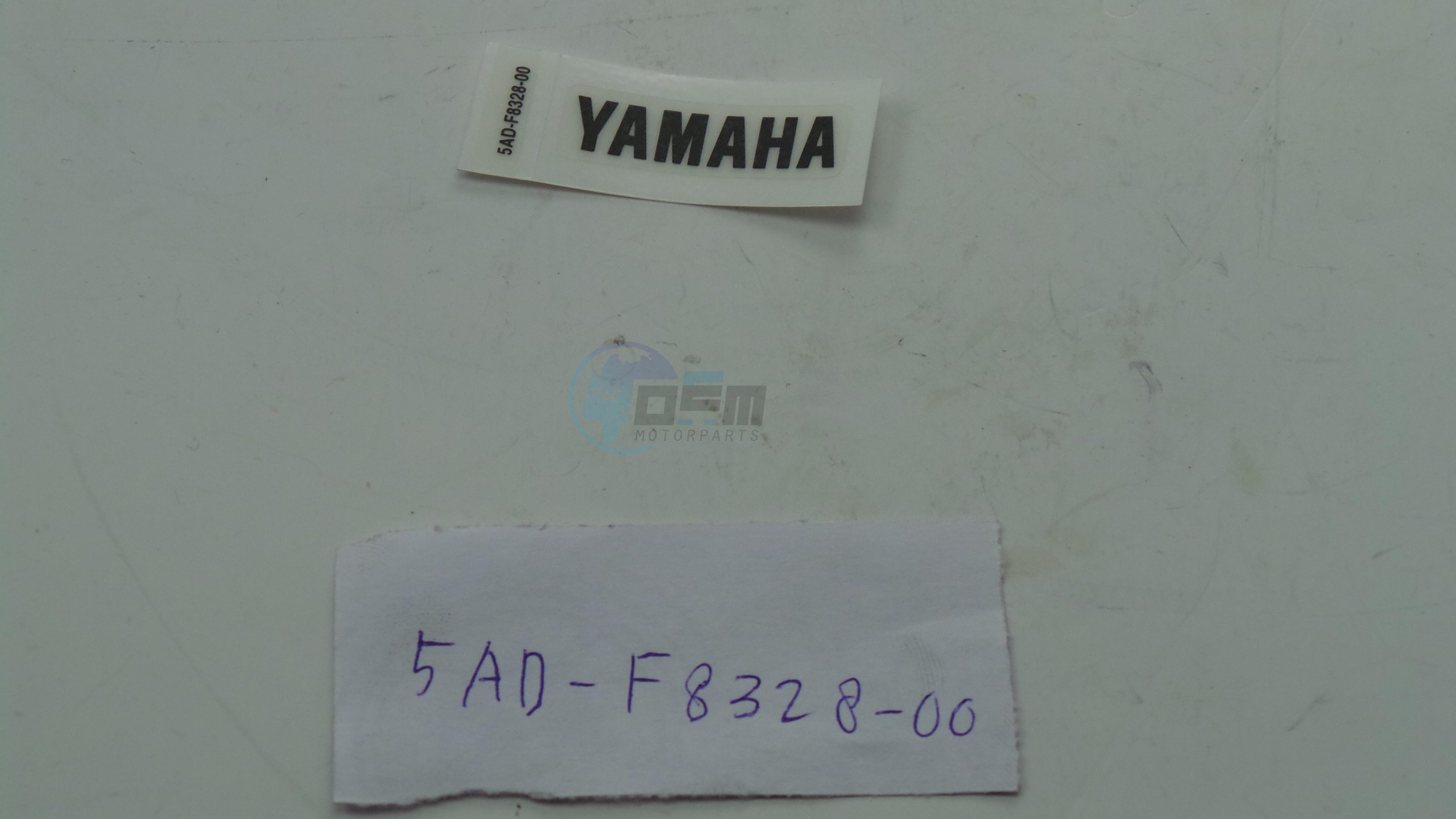 Product image: Yamaha - 5ADF83280000 - EMBLEM  0