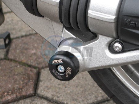 Product image: GSG-Mototechnik - 50-28-9 - Crash protector Rear wheel  Kawasaki  GTR 1400 Kardanschutz  1