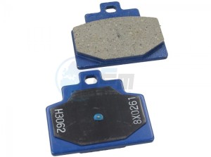 Product image: Piaggio - 647161 - BRAKE PADS SET HENG TONG 