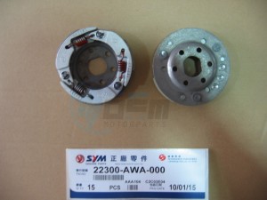 Product image: Sym - 22300-AWA-000 - WEIGHT SET 