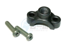 Product image: Aprilia - 600478 - CLAMP WITH SCREWS 