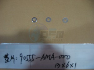 Product image: Sym - 90555-AMA-000 - WASHER (13X6X1 MM) 