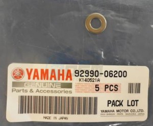 Product image: Yamaha - 929900620000 - WASHER, PLAIN  