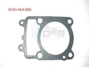 Product image: Sym - 12191-HLK-000 - CYLINDER GASKET 