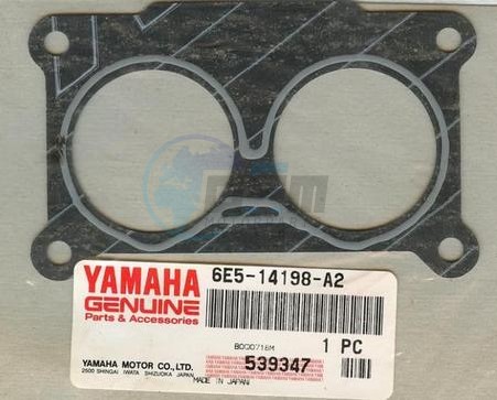 Product image: Yamaha - 6E514198A200 - GASKET  0