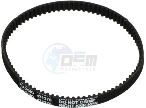 Product image: Piaggio - 431370 - THOOTED BELT 