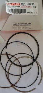 Product image: Yamaha - 5RU116030000 - PISTON RING SET (STD) 