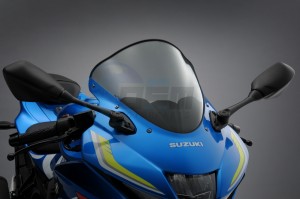 Product image: Suzuki - 990D0-23K50-SMO - Sport-Windschutzscheibe GSX-R 125 smoke 