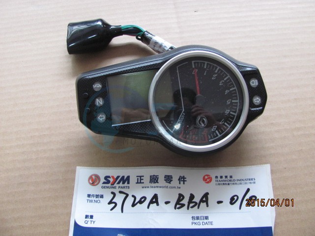 Product image: Sym - 3720A-BBA-010 - SPEEDOMETER  0