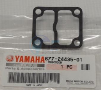 Product image: Yamaha - 677244350100 - GASKET, PUMP 2 (CARB.)  0