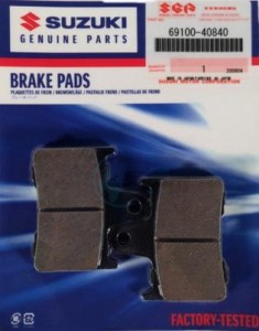 Product image: Suzuki - 69100-40840 - Pad & Shim set 