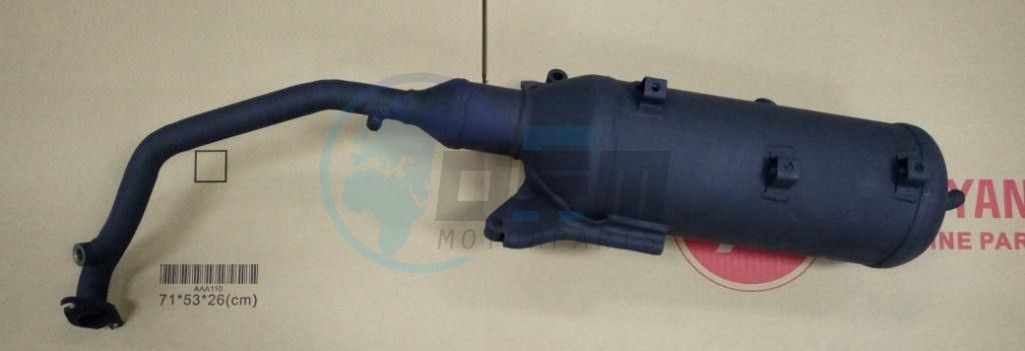 Product image: Sym - 18300-XVA-010 - EXH. MUFFLER COMP  0