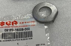 Product image: Suzuki - 09169-16009 - WASHER 