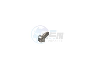 Product image: Aprilia - AP9100645 - SCREW W/ FLANGE M6X16 INOX 