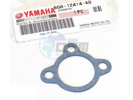 Product image: Yamaha - 6G812414A000 - GASKET, COVER  0