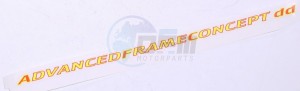 Product image: Gilera - 5757430090 - STICKER ADVANCED FRAME CONCEPT 