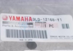 Product image: Yamaha - 3LD12168Y100 - PAD, ADJUSTING 1.85 1.85 MM 