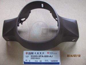 Product image: Sym - 53205-XFA-000-AJ - FR.HANDLE COVER BR-497U 