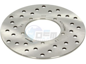 Product image: Piaggio - 56396R - BRAKE DISK 