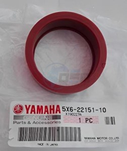 Product image: Yamaha - 5X6221511000 - SEAL, GUARD 