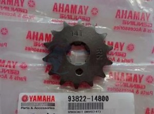 Product image: Yamaha - 938221480000 - SPROCKET, DRIVE (15 