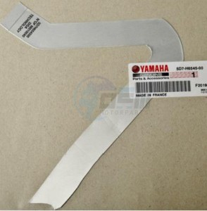 Product image: Yamaha - 5D7H65450000 - SEAT, INSULATOR 1 