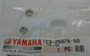 Product image: Yamaha - 1C3258765000 - HOLDER, BRAKE HOSE 2 