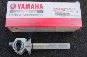 Product image: Yamaha - 4KG245000100 - FUEL COCK ASSY 1 