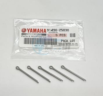 Product image: Yamaha - 914902503000 - PIN, COTTER(6L5)  0