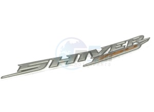 Product image: Aprilia - 854904 - REAR FAIRING DECAL SHIVER 750 