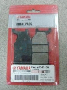 Product image: Yamaha - 4WMW00450000 - BRAKE PAD KIT 