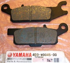 Product image: Yamaha - 4D3W00450000 - BRAKE PAD KIT 