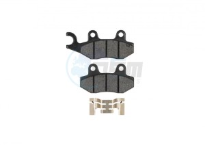 Product image: Gilera - 867239 - Brake pads kit 