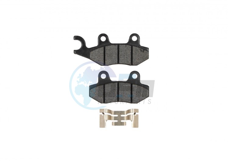 Product image: Gilera - 867239 - Brake pads kit  0