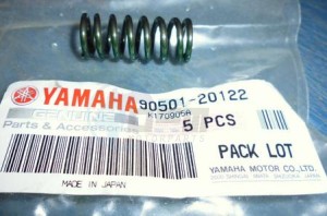 Product image: Yamaha - 905012012200 - SPRING (137-16333-00) 