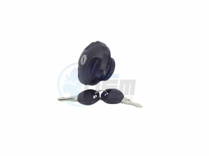 Product image: Rieju - 0/000.410.5301 - FUEL TANK CAP LOCKING W/KEY 