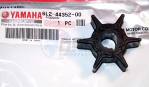 Product image: Yamaha - 6L2443520000 - IMPELLER 