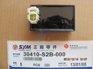 Product image: Sym - 30410-S2B-000 - CDI UNIT 45 KM/H 