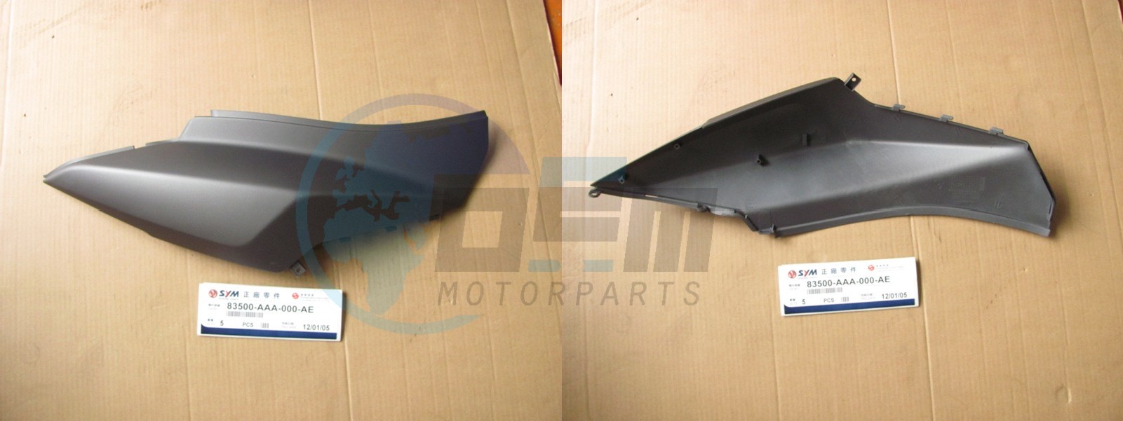 Product image: Sym - 83500-AAA-000-A - R.BODY COVER GY006  1