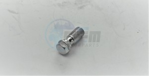 Product image: Honda - 55107-GF8-000 - BOLT, OIL, 9MM 