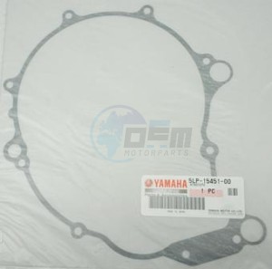 Product image: Yamaha - 5LP154510000 - GASKET, CRANKCASE COVER 1 