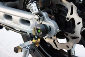 Product image: GSG-Mototechnik - 34-39-60-427 - Crash protector wheel   Harley-Davidson  XR 1200 