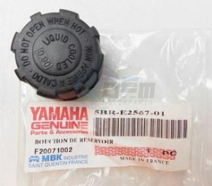 Product image: Yamaha - 5BRE25670100 - CAP, RADIATOR WATER 