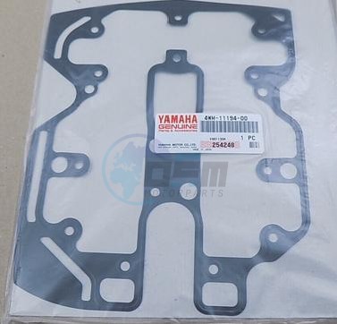 Product image: Yamaha - 4WM111940100 - GASKET, HEAD COVER 2  0