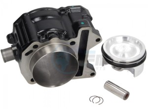 Product image: Gilera - 876457 - Cyl.pist.-wrist pin assy unit 