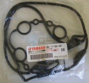 Product image: Yamaha - 14B111930000 - GASKET, HEAD COVER 1 